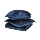Bari - Velvet Sham - Ocean Blue