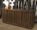 Darimore - Extra Large TV Stand - Burnished Brown