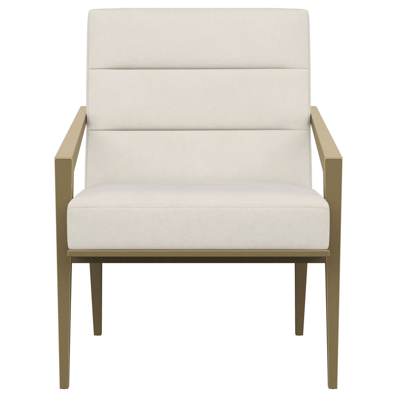 Kirra - Upholstered Metal Arm Accent Chair