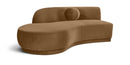Avra - 86" Velvet Performance Fabric Upholstered Sofa