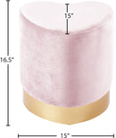 Heart - Stool Ottoman