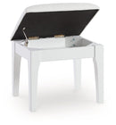 Chalanna - Vanity Stool - White
