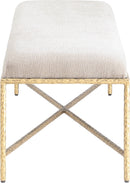 Valley - Bench With Gold Frame