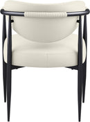 Virella - faux Leather Upholstered Dining Chair (Set of 2) - Black Base
