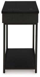 Gemmet - Accent Table - Black