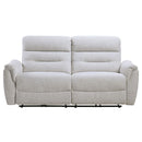 Eastre - Power Motion Sofa With USB Port - Beige Chenille