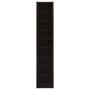 Eliam - 8-Shelf Bookcase - Cappuccino