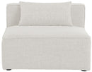 Cube - Linen Armless Chair