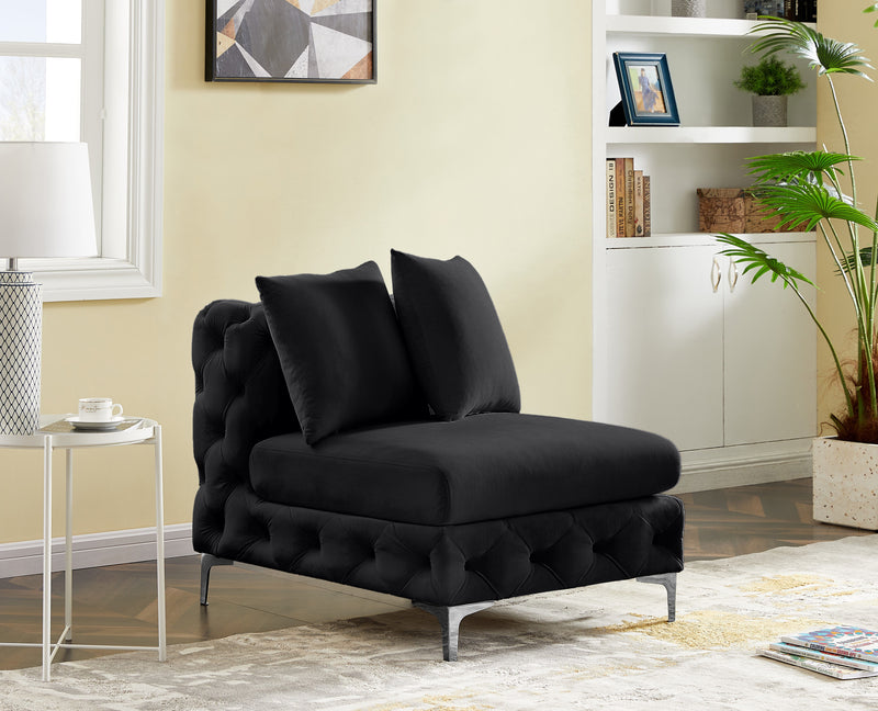 Tremblay - Armless Chair - Black