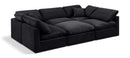 Indulge - Velvet 6 Piece Modular Sectional