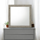 Mari - Mirror - Light Gray Finish
