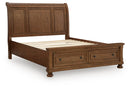 Zackaryn - Sleigh Storage Bed