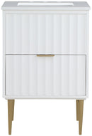 Modernist - Bathroom Vanity With Gold Legs