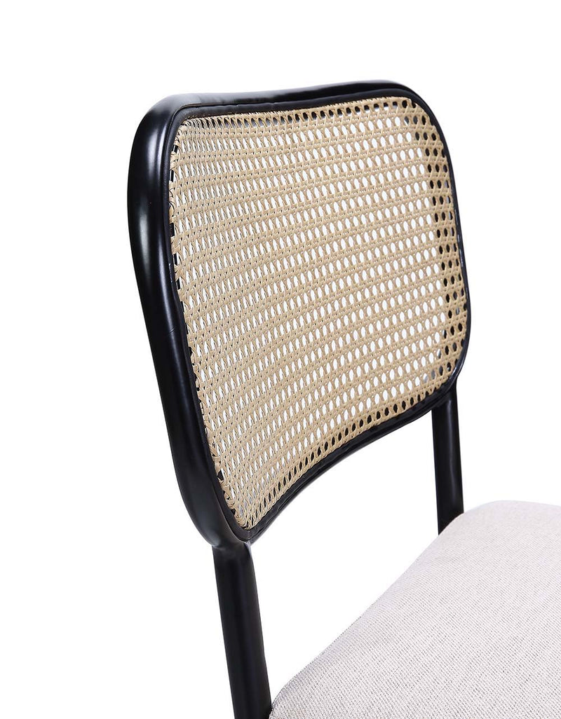 Frydel - Chair & Table - Black Finish