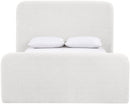 Fira - Chenille Fabric Upholstered Bed