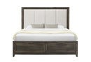 Mariah - Queen Bed - Dark Brown