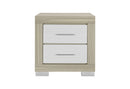 Emma - Nightstand - Natural / White