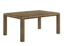 Cockrell - Dining Table ( With 18" Leaf) - Light Brown