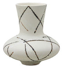 Brockford - Vase - Cream / Black / Brown