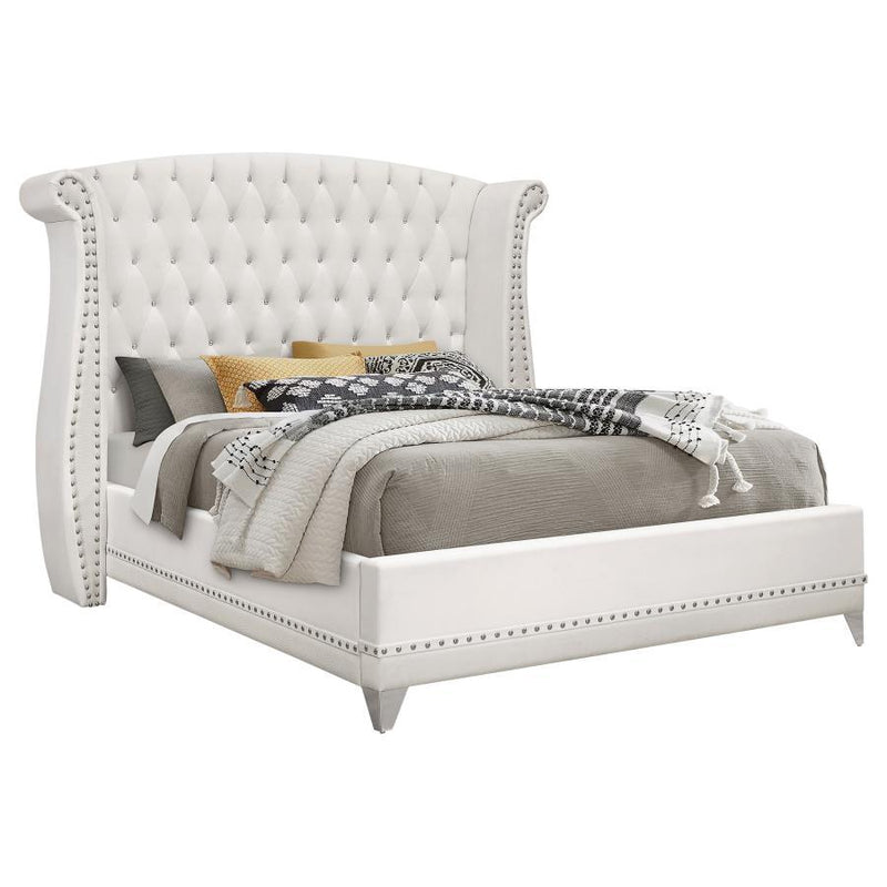 Barzini - Wingback Tufted Bed