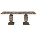 D12DT - Dining Table - Brown