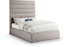 Adam - Linen Fabric Bed With 70.5" Headboard