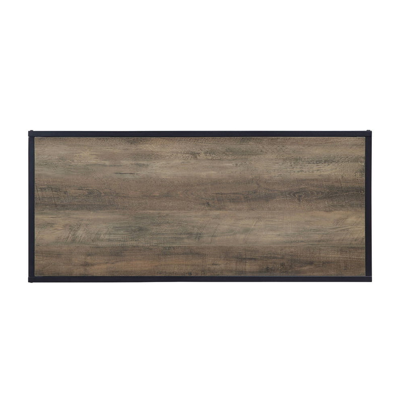 Idella - Coffee Table - Rustic Oak & Black