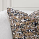 Villa Classics - Porter 22" x 22" Accent Pillow - Black / Ivory