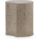 Dimple - End Table - Terazzo Finish