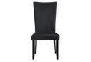 D03 - 9 Piece Dining Room Set (Dining Table And 8 Dinning Chairs) - Black