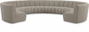 Infinity - 10 Piece Boucle Modular Sectional