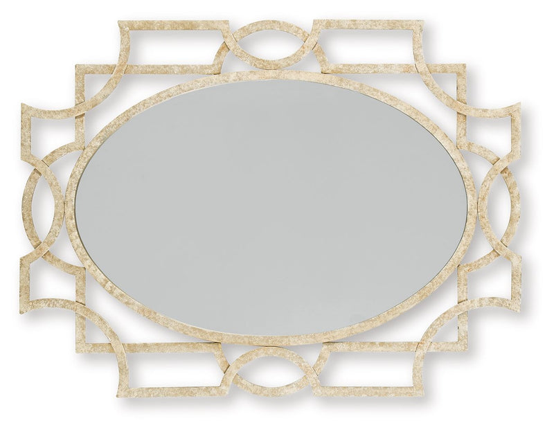 Fulkmore - Antique Gold Finish - Accent Mirror