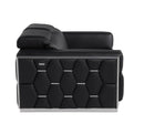 1111 - Leather Loveseat