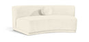 Avra - Velvet Performance Fabric Upholstered Armless Sofa