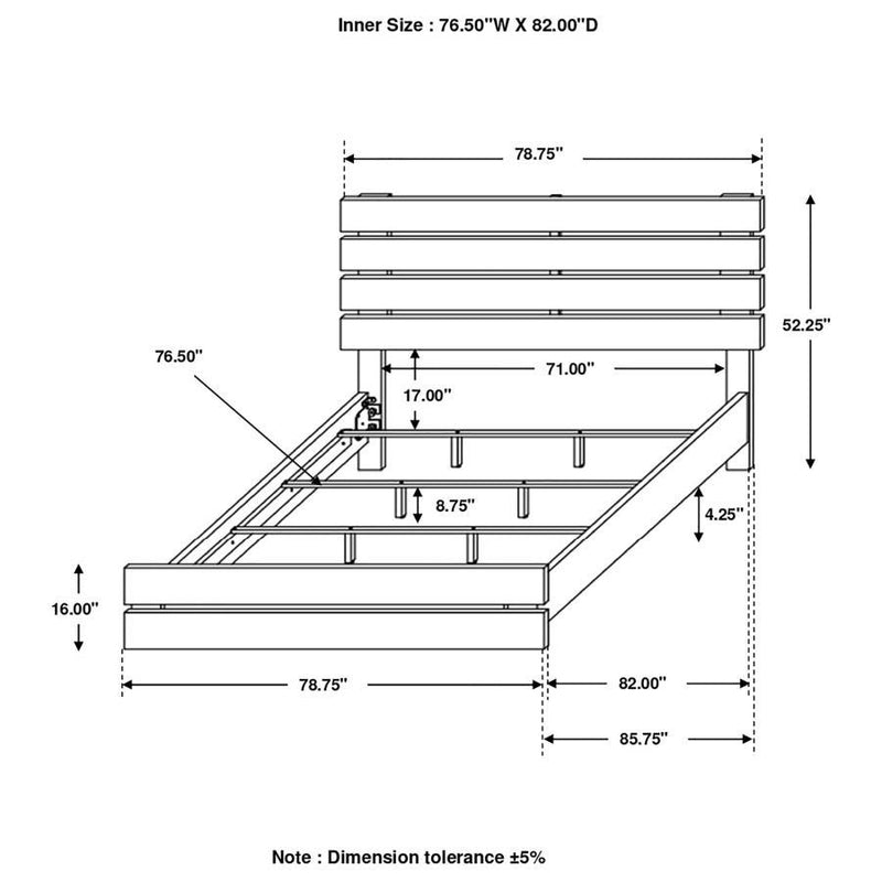 Brantford - Panel Bed