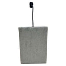Fullar - Modular Console With Wireless Charger - Light Gary Chenille