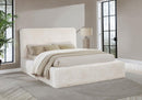 Rebecca - Faux Fur Upholstered Bed