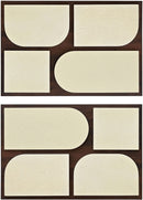Icon - Mango Wood 2 Piece Wall Art