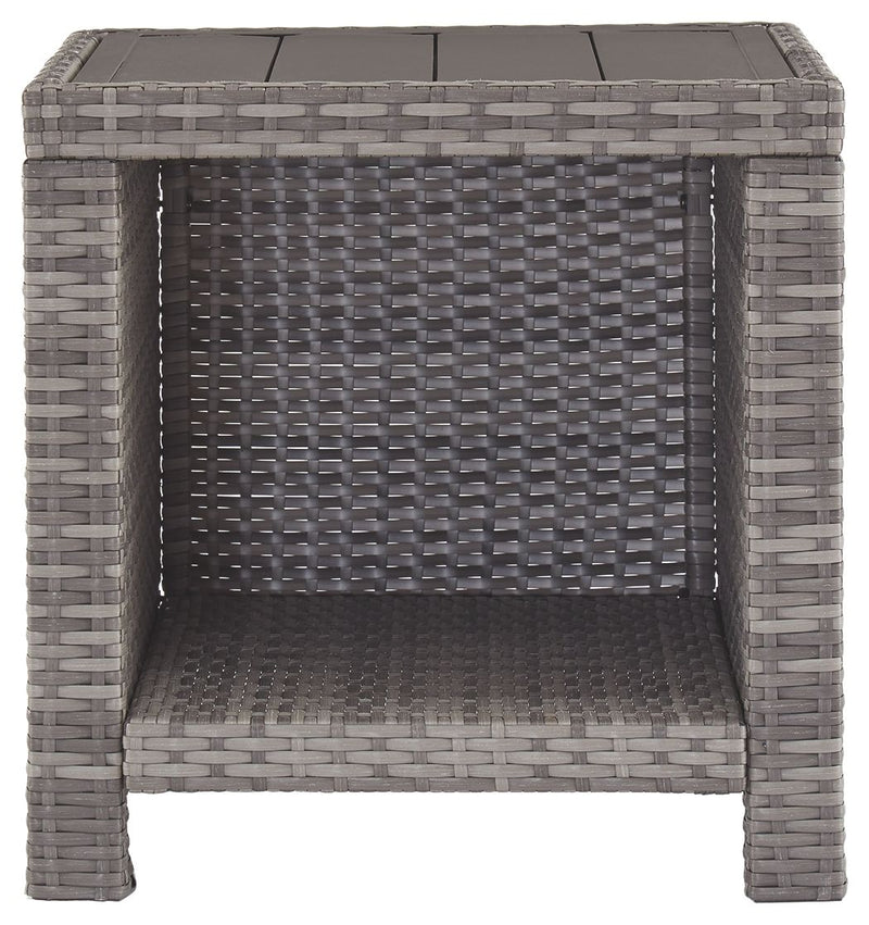 Salem - Gray - Square End Table