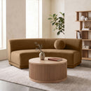Avra - Velvet Performance Fabric Upholstered Armless Sofa
