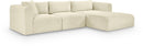 Shaggy - 3 Piece Modular Sectional