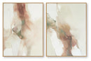 Brettwarth - Wall Art Set (Set of 2) - Green / Blue / Yellow