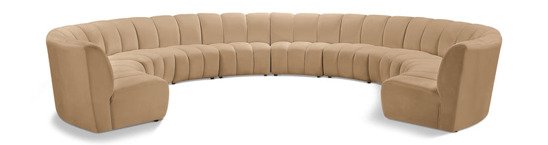 Infinity - 10 Piece Modular Sectional - Camel