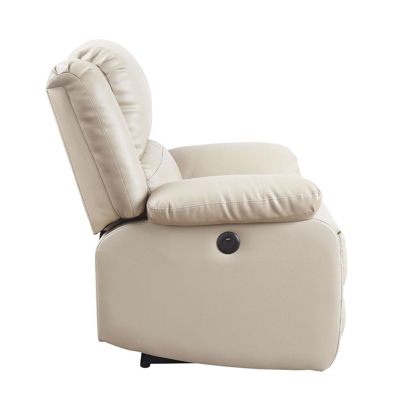 Zuriel - Power Motion Loveseat With USB - Beige