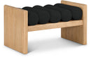 Waverly - Bench With Natural Frame