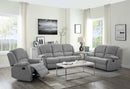 Zorina - Motion Recliner - Gray Fabric