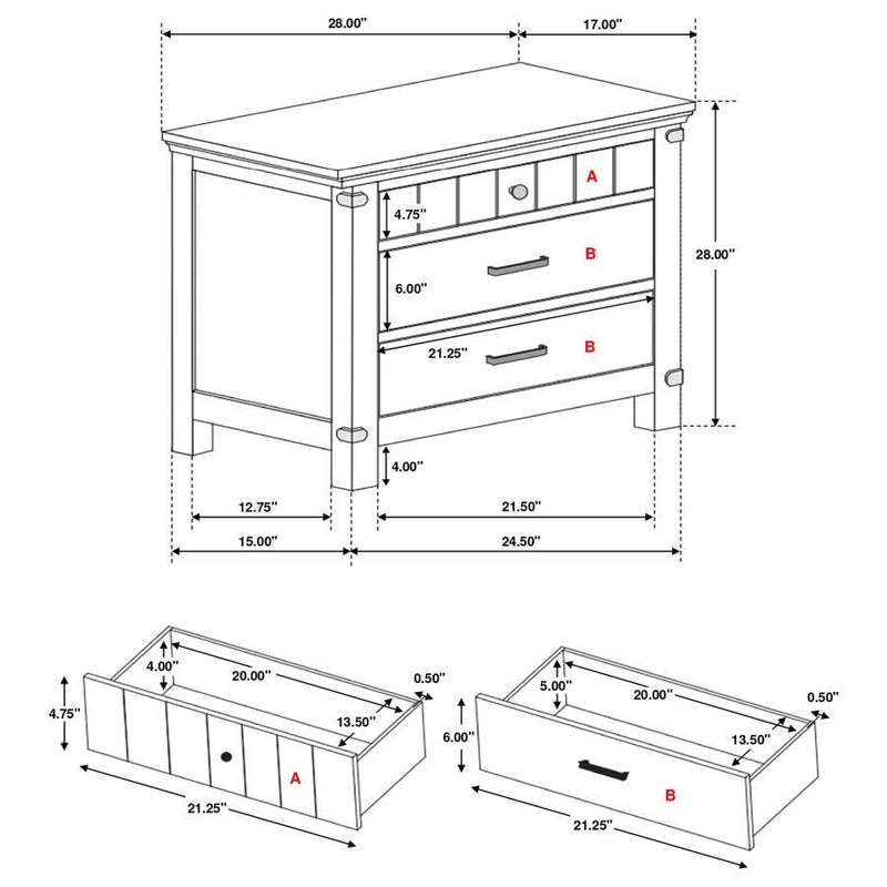 Brenner - Panel Bed Bedroom Set