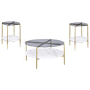Jonelle - Round Coffee Table Set
