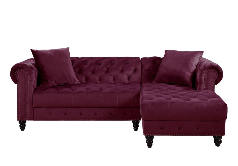 Adnelis - Sectional Sofa w/2 Pillows