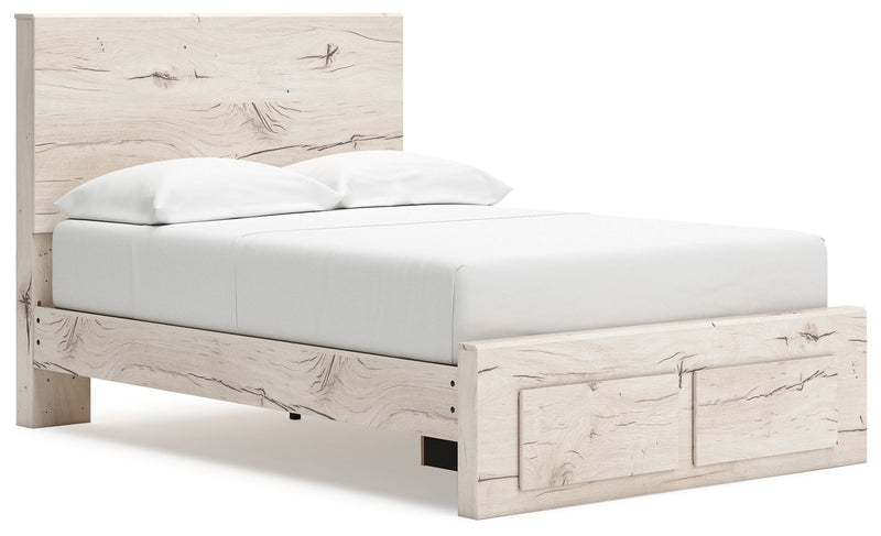 Lawroy - Panel Bed With Storage